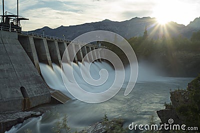 Kananaskis Hydro Electric Dam mw5