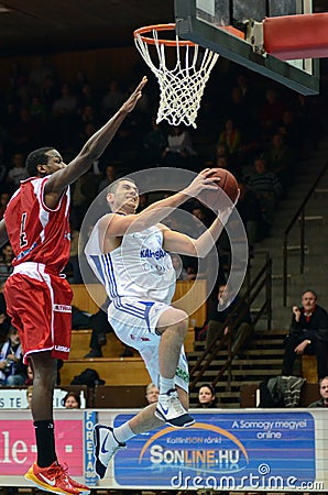 Kaposvar - Kormend basketball game