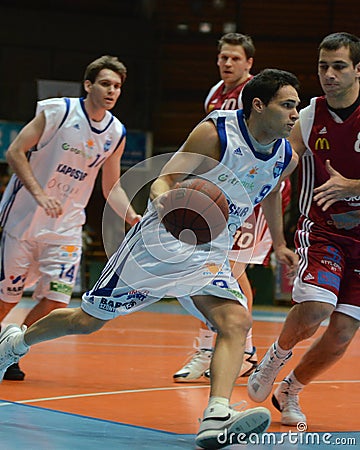 Kaposvar - Salgotarjan basketball game