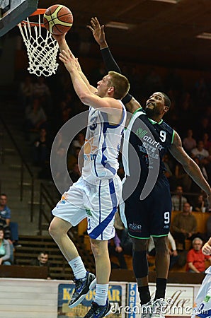 Kaposvar - Szeged basketball game