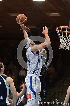 Kaposvar - Szeged basketball game