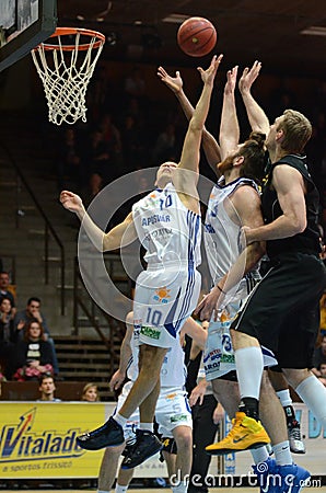 Kaposvar - Szombathely basketball game