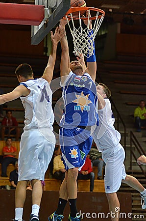 Kaposvar - Zalaegerszeg basketball game