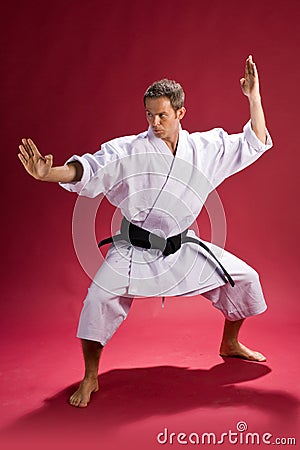 Karate man