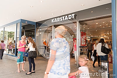 Karstadt entrance