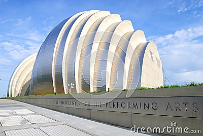 Kauffman Center for the Performing Arts in Downtown Kansas City