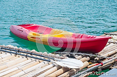 Kayak on the lake