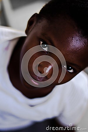 Kenyan child,african eyes