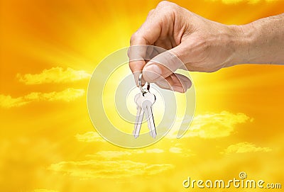 Key Keys Hand Business Sky