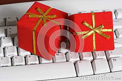 Keyboard with a gifts