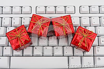 Keyboard with a gifts