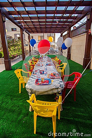 Kids American Theme Birthday Party