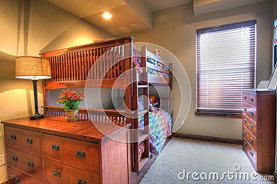 Kids Bedroom Bunk Bed