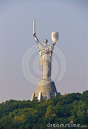 Kiev: sculpture of the Great Patriotic War