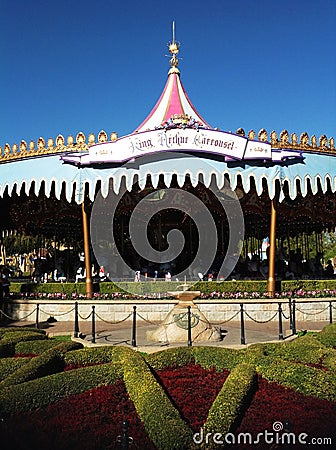 King Arthur Carrousel at Disneyland