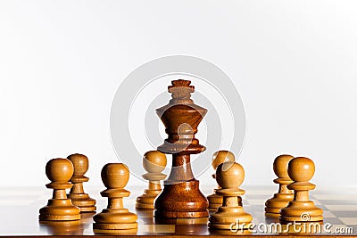 King and pawns
