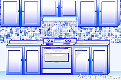 Kitchen and cabinet design