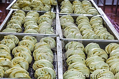 Kitchen of a chinese restaurant