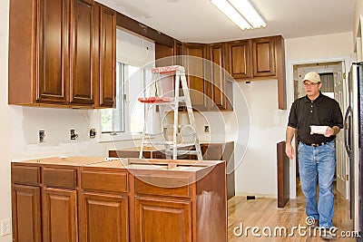 Kitchen remodel cabinets home improvement