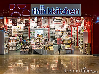 Kitchenware shop in Dubai Mall