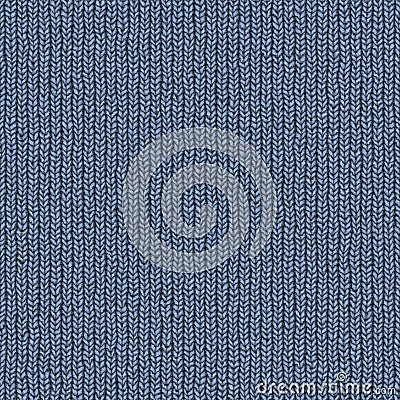 Knitted wool fabric