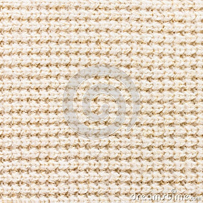 Knitting background texture light beige color. High resolution K