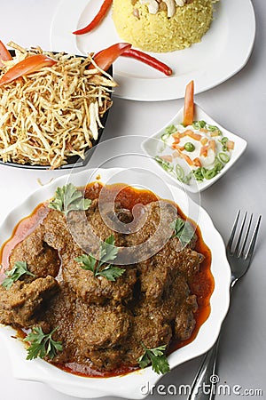 Kochi Panther curry or mutton curry from bengal