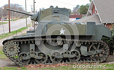 Korean War Era Military Tank