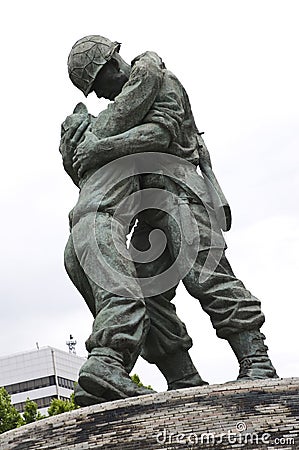 Korean War memorial, Seoul