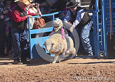 A La Fiesta De Los Vaqueros Junior Rodeo