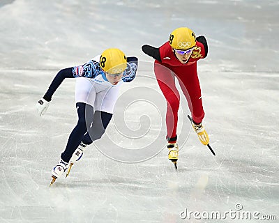 Ladies 1000 m Heats Short Track Heats