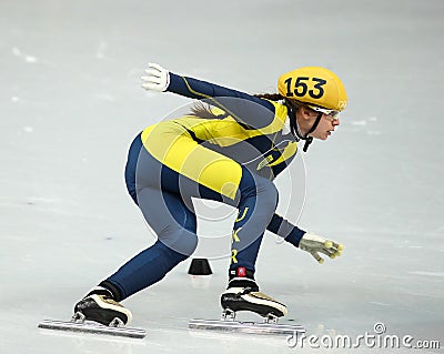 Ladies 1000 m Heats Short Track Heats