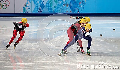 Ladies 1000 m Heats Short Track Heats