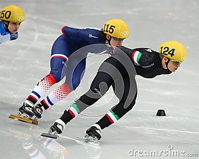 Ladies 1000 m Heats Short Track Heats