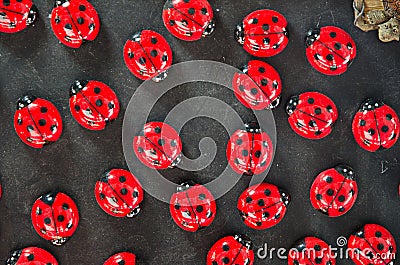 Ladybugs magnets