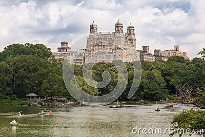 The Lake Central Park and The Beresford New York