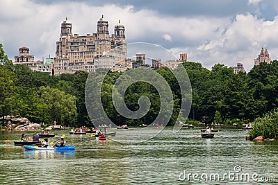 The Lake Central Park and The Beresford New York