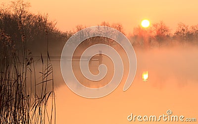 Lakeside sunrise