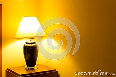 Lamps in the bedroom