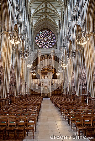 Lancing chapel, Lancing college, West Sussex, England, the large
