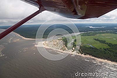 Land air panorama