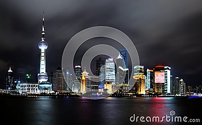 Landmark of shanghai china