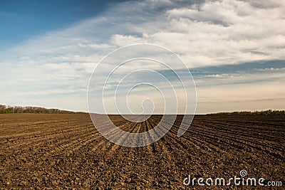 Landscape sky and earth