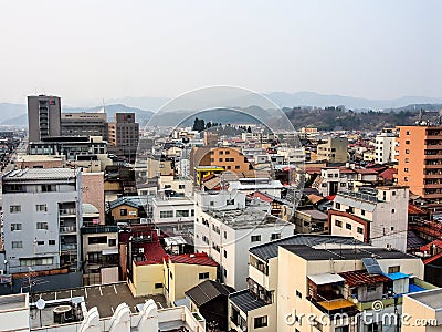 Landscape of Takayama city, Japan 2