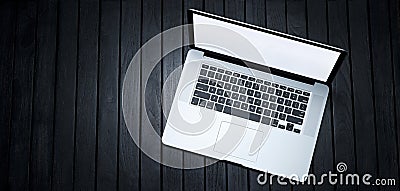 Laptop Computer Banner Background