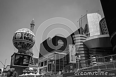 Las Vegas Black and White Paris Hotel