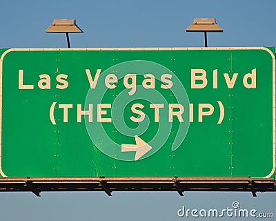 Las Vegas Blvd Sign