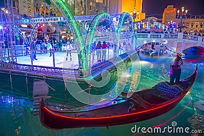 Las Vegas , Venetian hotel Ice rink