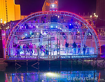 Las Vegas , Venetian hotel Ice rink