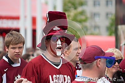 Latvian Ice Hockey Fans